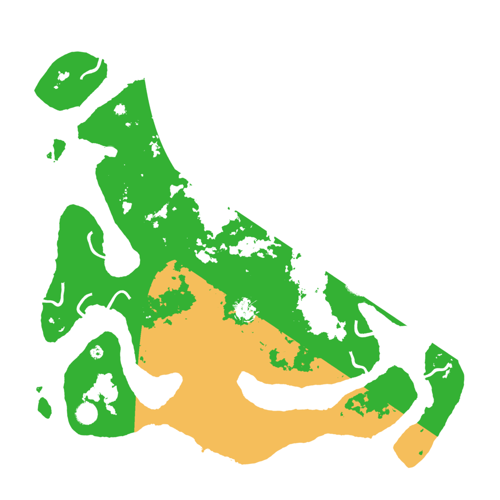 Biome Rust Map: Procedural Map, Size: 4000, Seed: 276304683