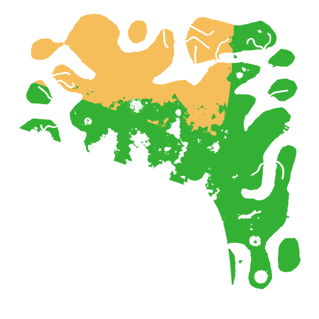 Biome Rust Map: Procedural Map, Size: 4250, Seed: 1386456