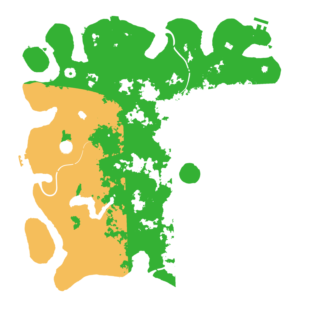 Biome Rust Map: Procedural Map, Size: 4250, Seed: 168191764