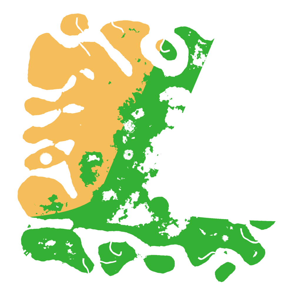 Biome Rust Map: Procedural Map, Size: 4500, Seed: 91268