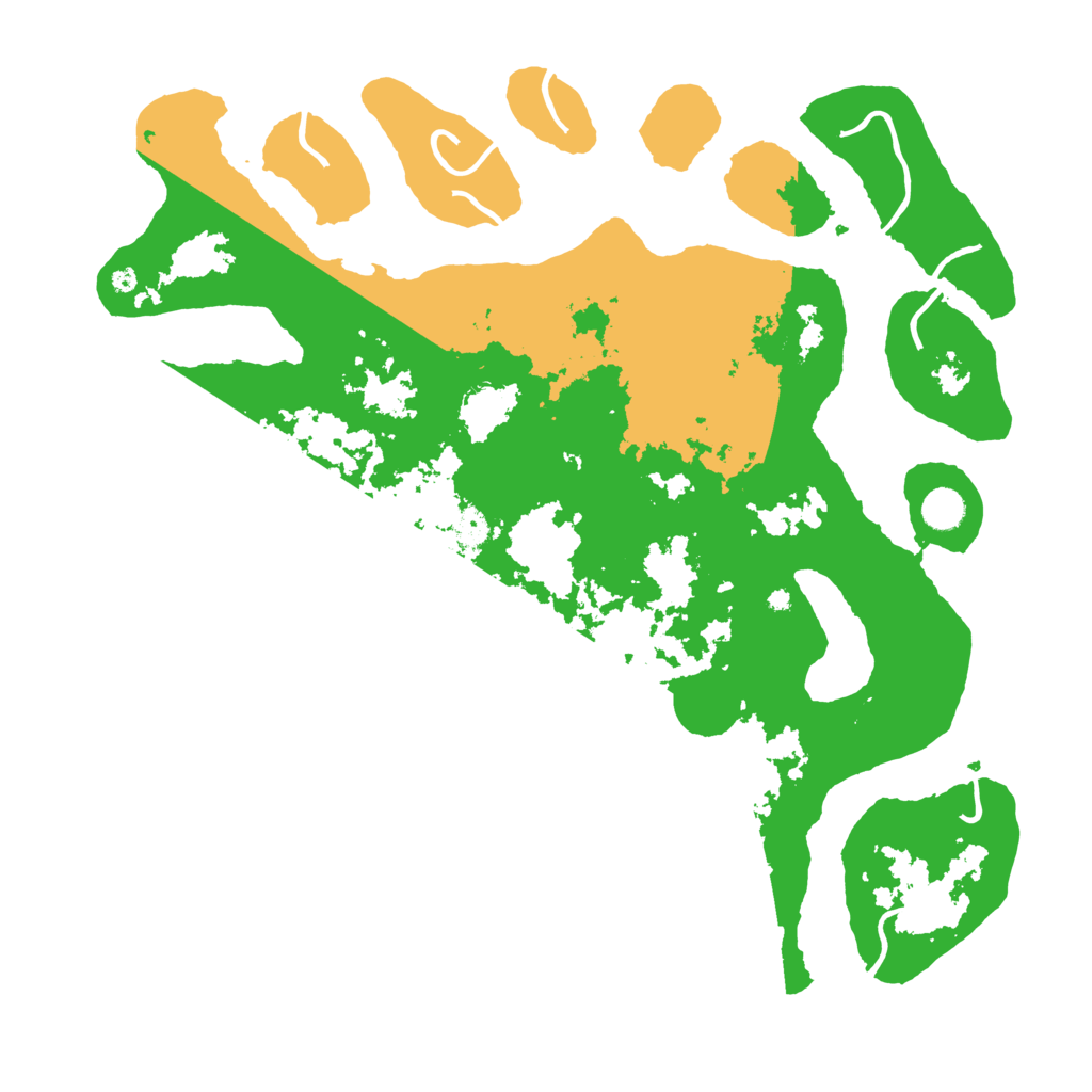 Biome Rust Map: Procedural Map, Size: 4500, Seed: 4024231