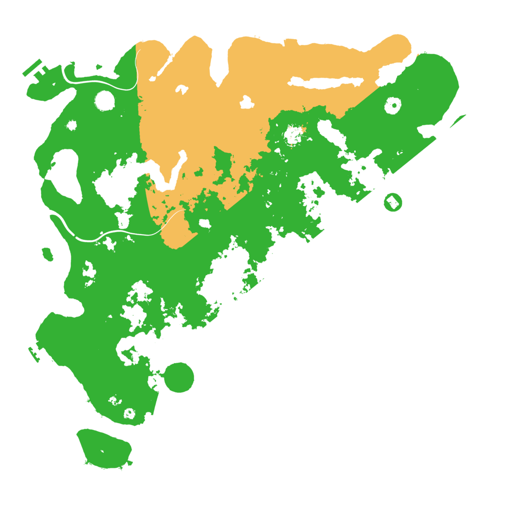 Biome Rust Map: Procedural Map, Size: 4500, Seed: 1484439