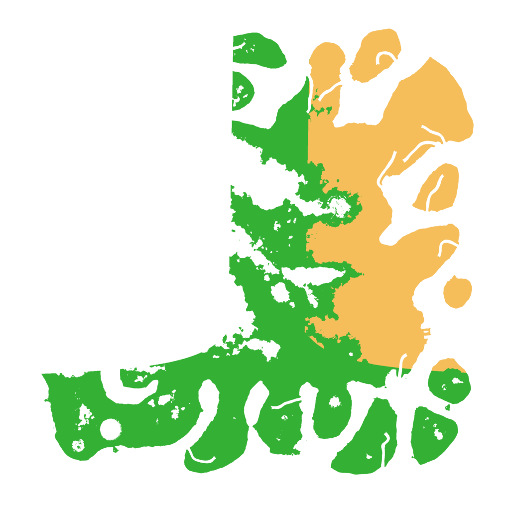 Biome Rust Map: Procedural Map, Size: 4250, Seed: 3740351