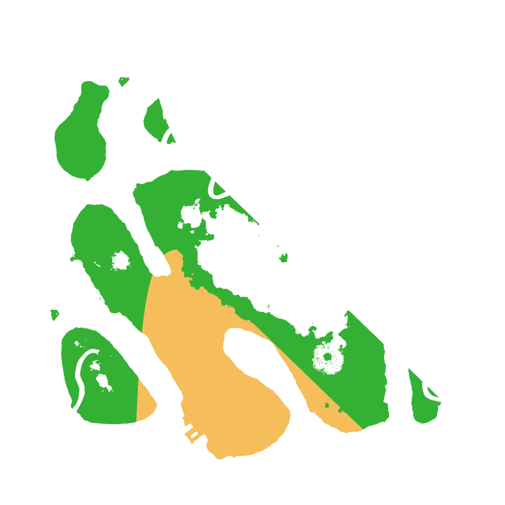 Biome Rust Map: Procedural Map, Size: 2500, Seed: 1682700991