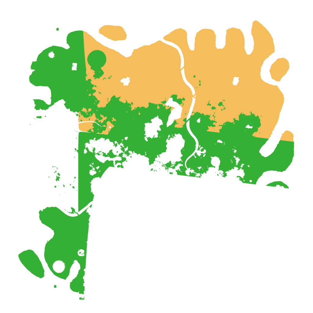 Biome Rust Map: Procedural Map, Size: 4500, Seed: 4335650