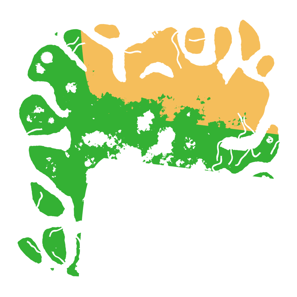 Biome Rust Map: Procedural Map, Size: 4500, Seed: 4335650