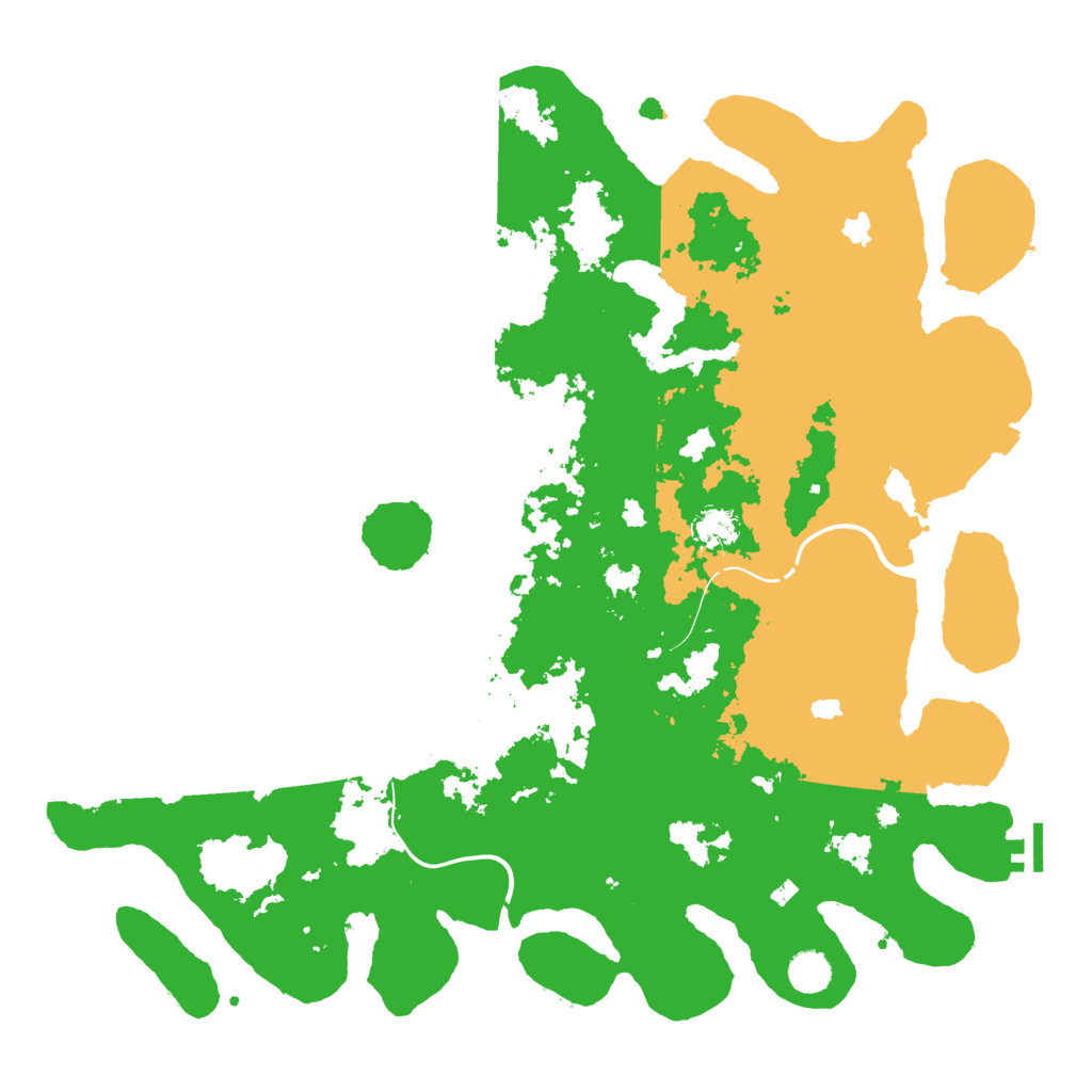 Biome Rust Map: Procedural Map, Size: 4500, Seed: 1970819