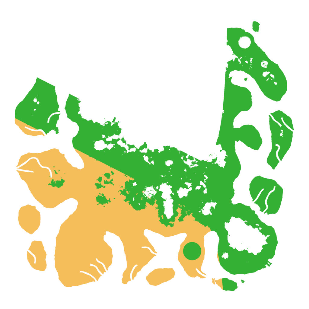 Biome Rust Map: Procedural Map, Size: 4500, Seed: 2288441