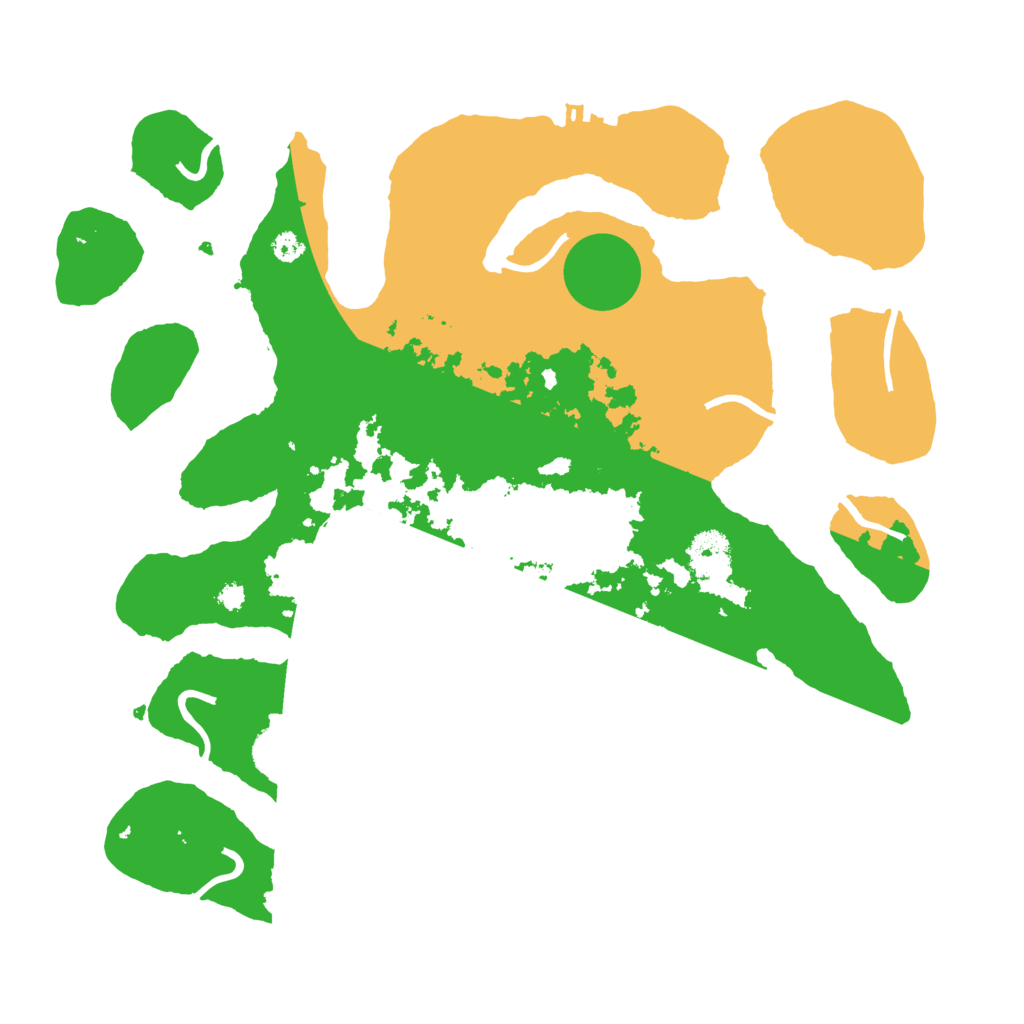 Biome Rust Map: Procedural Map, Size: 3500, Seed: 1299473682