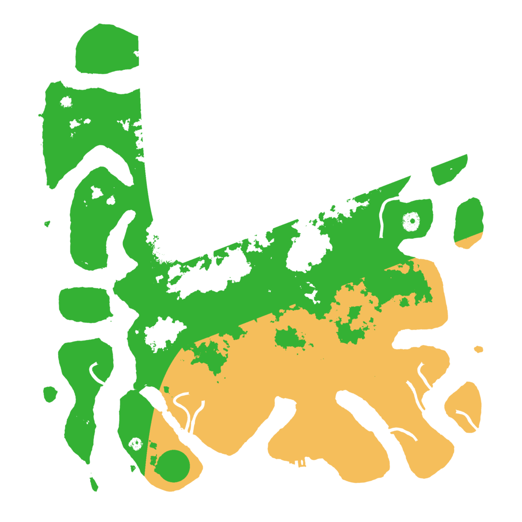 Biome Rust Map: Procedural Map, Size: 4250, Seed: 1180915