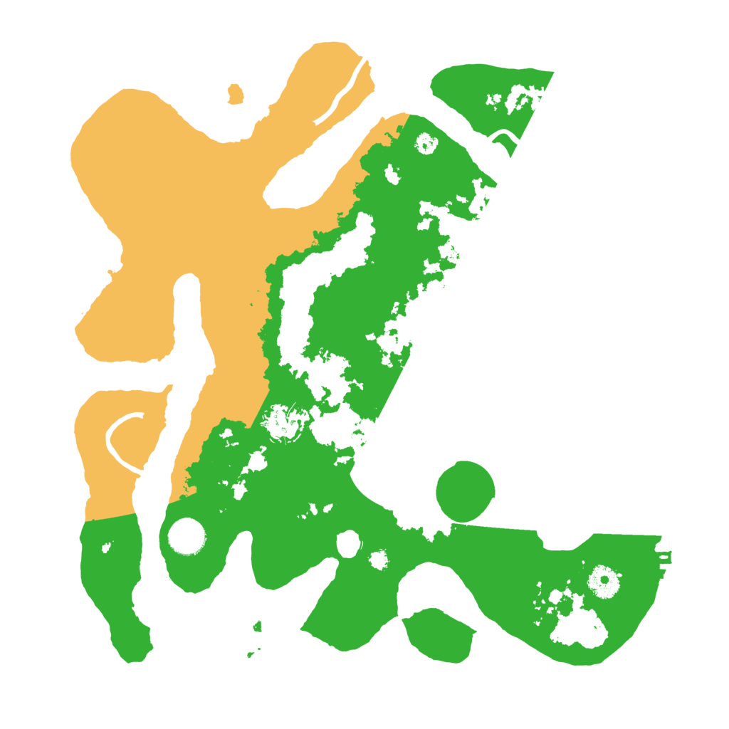 Biome Rust Map: Procedural Map, Size: 3500, Seed: 3203234