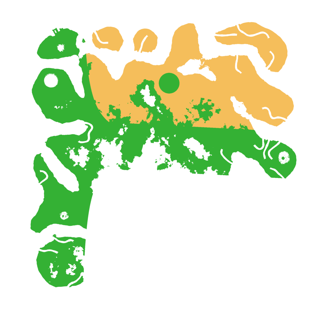 Biome Rust Map: Procedural Map, Size: 4000, Seed: 44444