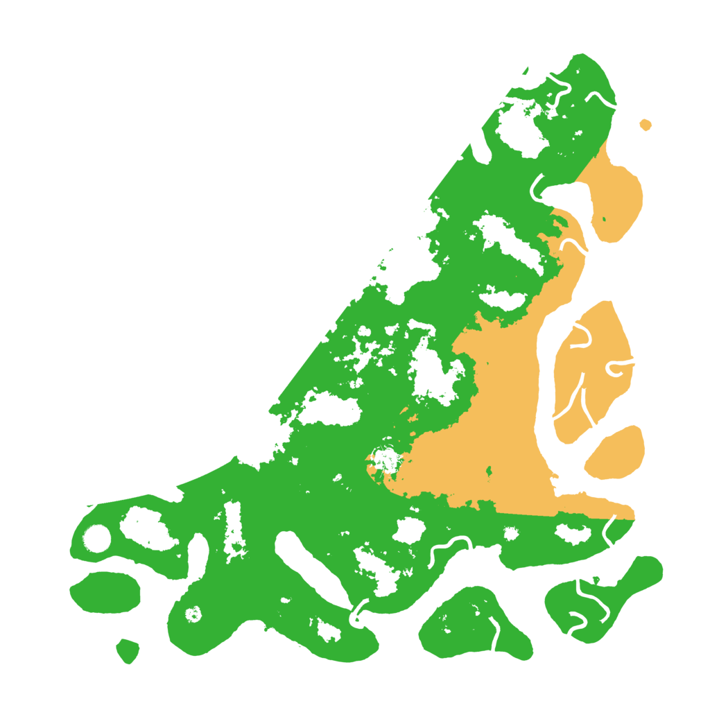 Biome Rust Map: Procedural Map, Size: 4500, Seed: 1960744