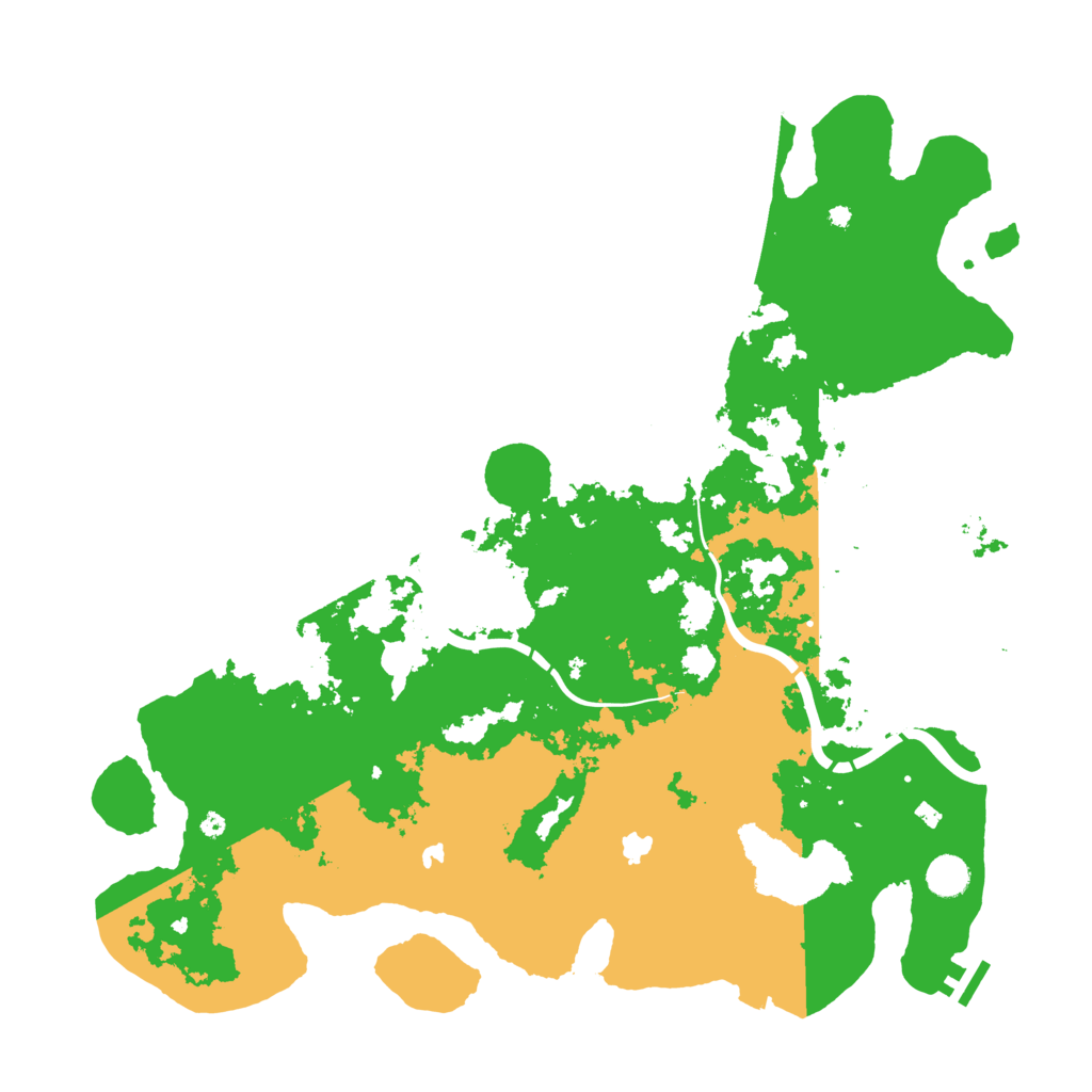 Biome Rust Map: Procedural Map, Size: 4500, Seed: 4485980