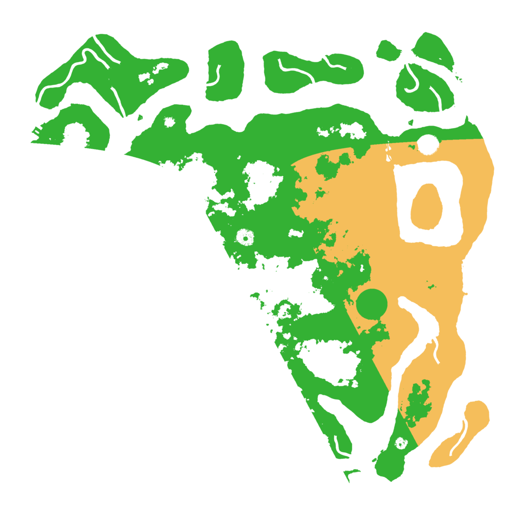 Biome Rust Map: Procedural Map, Size: 4500, Seed: 885017