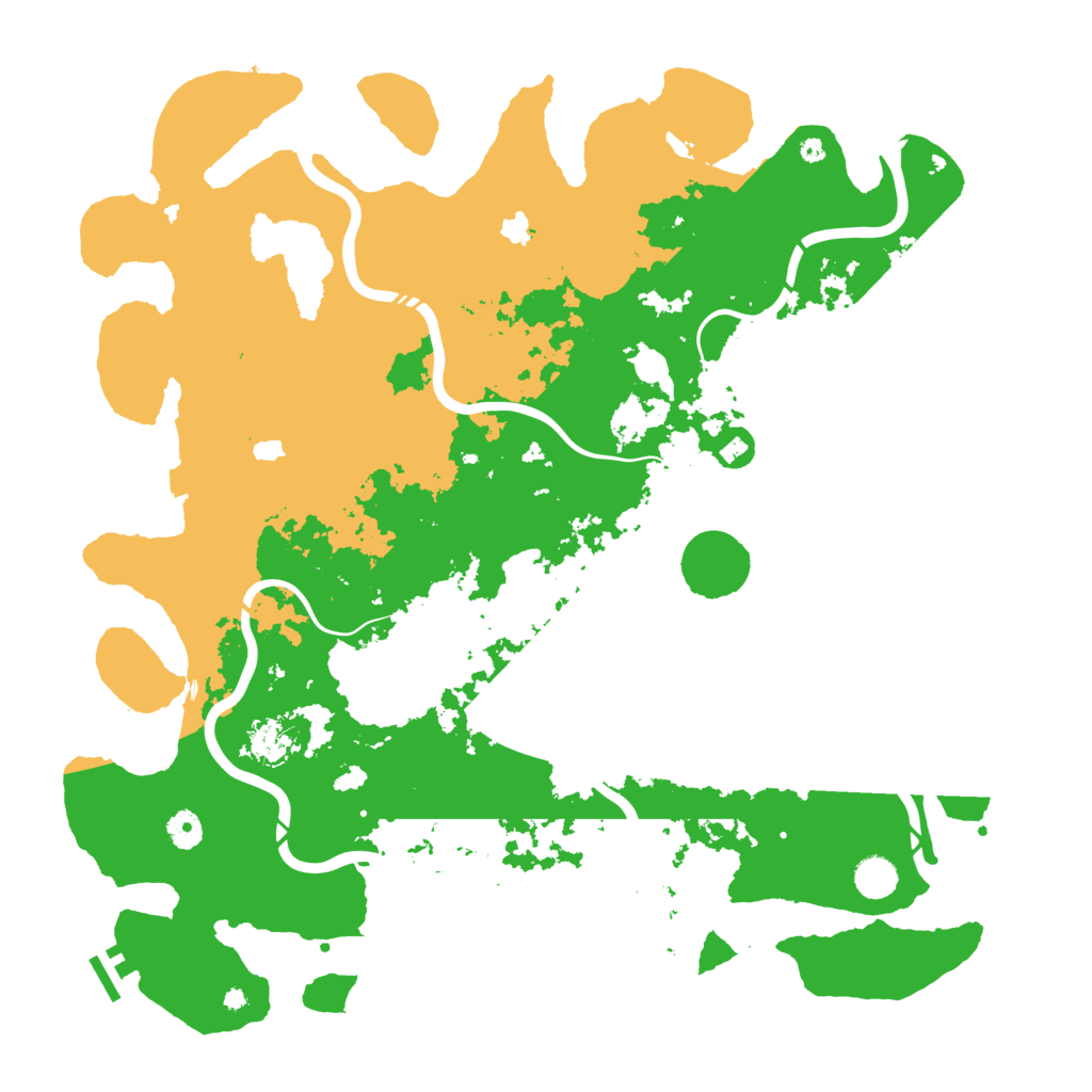 Biome Rust Map: Procedural Map, Size: 4500, Seed: 4078844