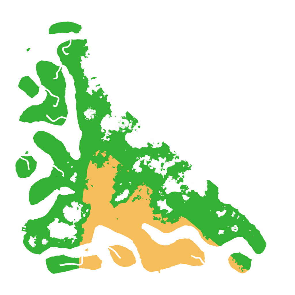 Biome Rust Map: Procedural Map, Size: 4500, Seed: 2191787