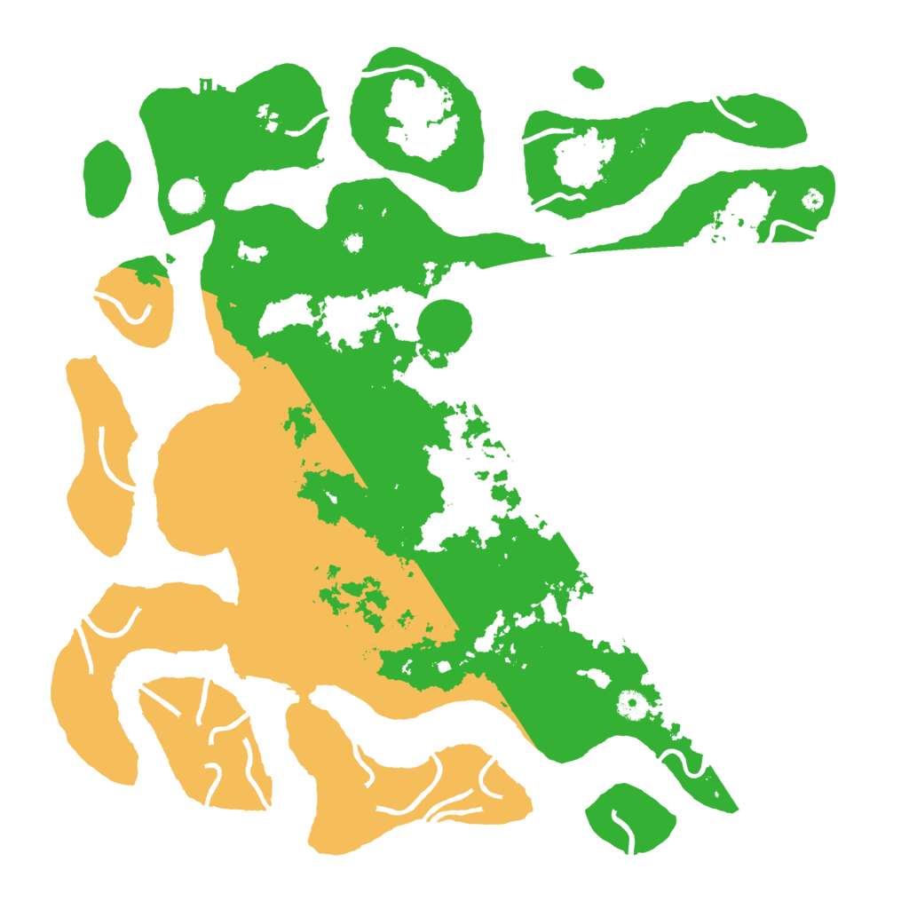 Biome Rust Map: Procedural Map, Size: 4500, Seed: 4283001