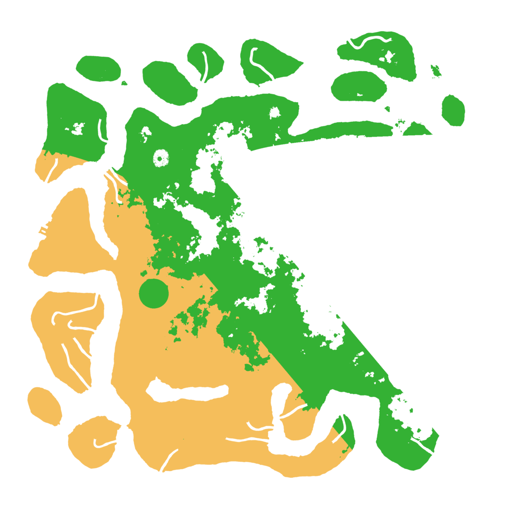 Biome Rust Map: Procedural Map, Size: 4500, Seed: 5293706