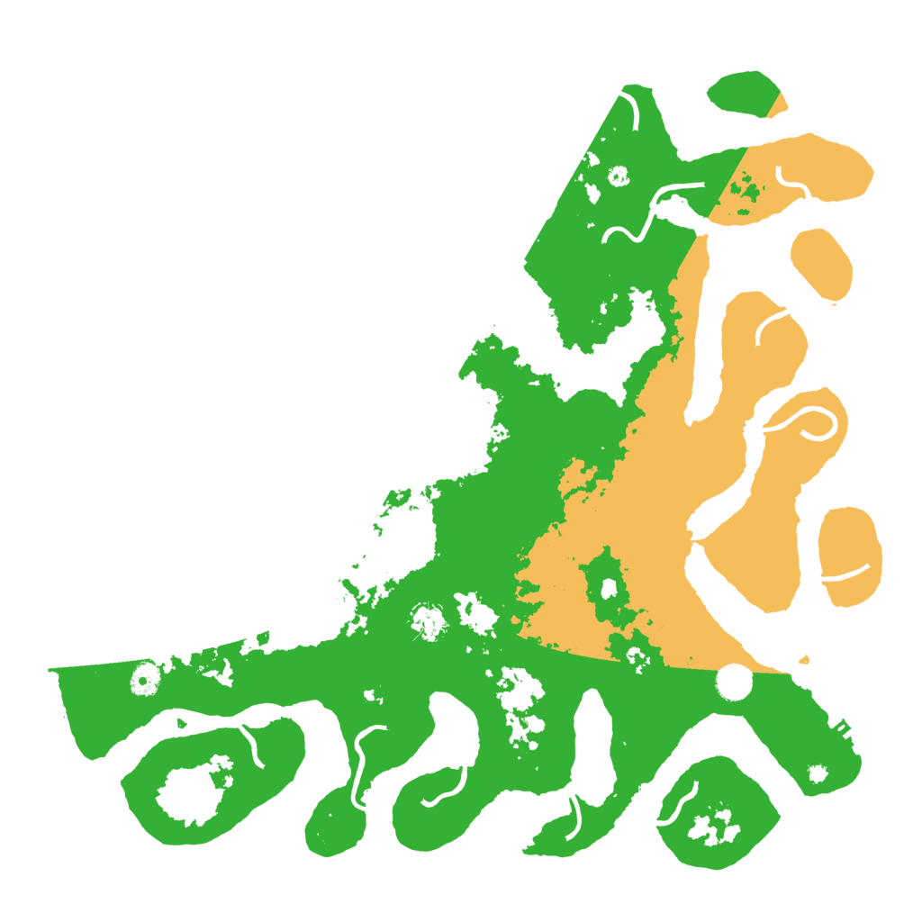 Biome Rust Map: Procedural Map, Size: 4500, Seed: 1867914