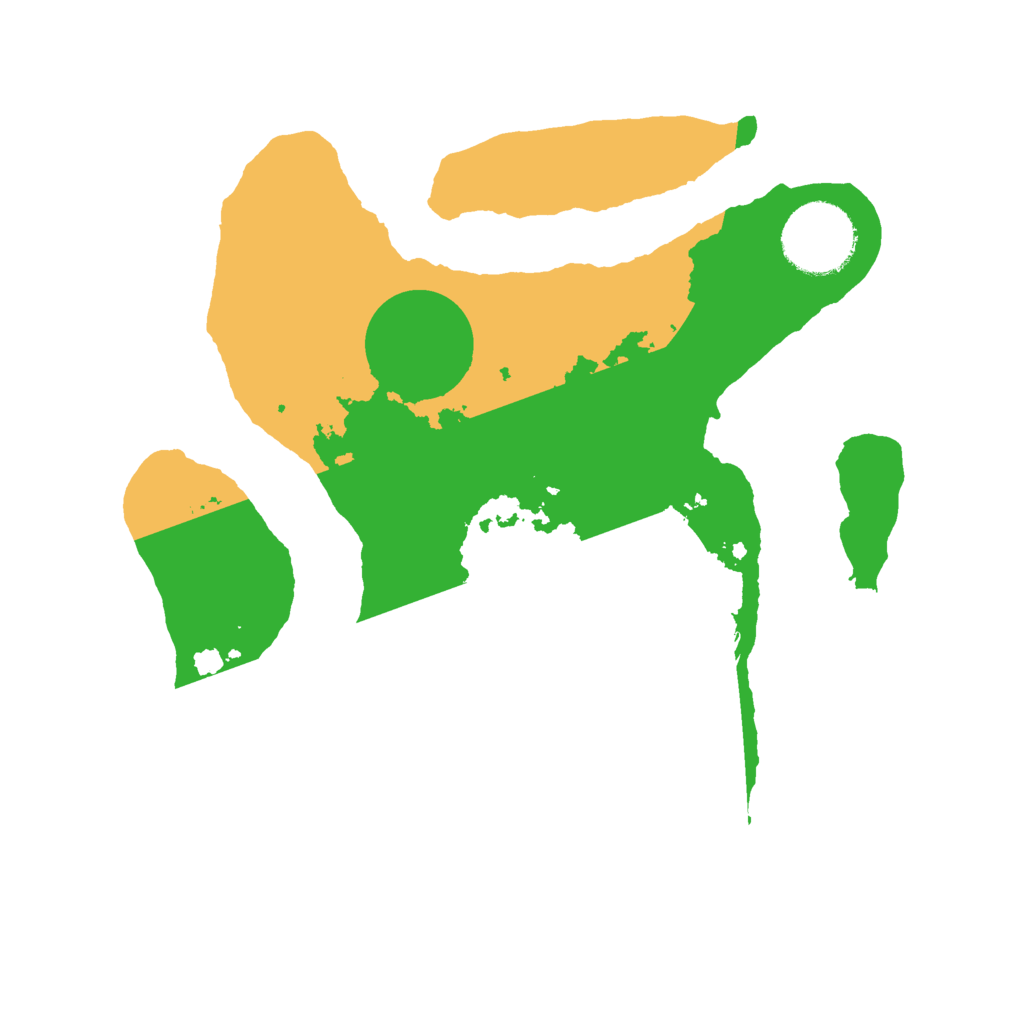 Biome Rust Map: Barren, Size: 2500, Seed: 788144228