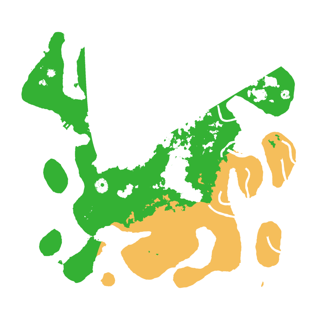 Biome Rust Map: Procedural Map, Size: 3500, Seed: 1962834