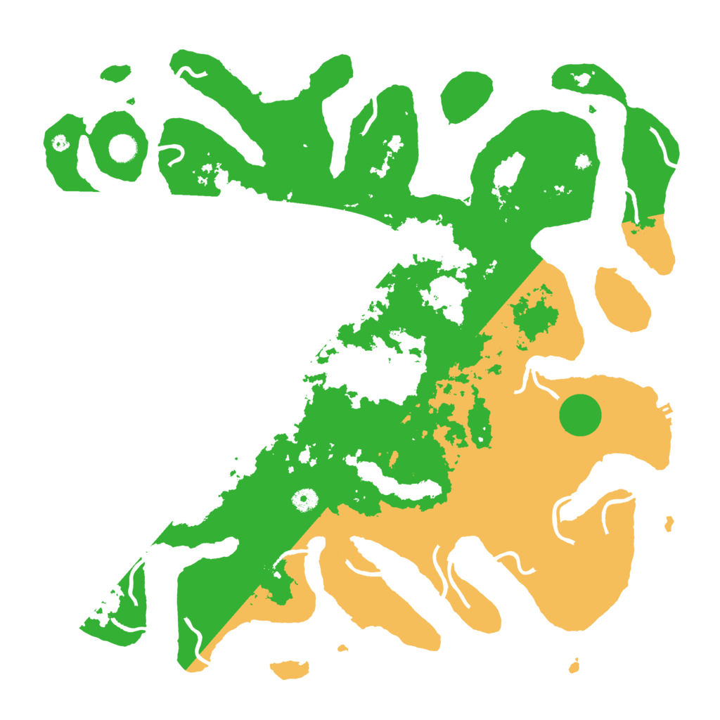 Biome Rust Map: Procedural Map, Size: 4500, Seed: 124384