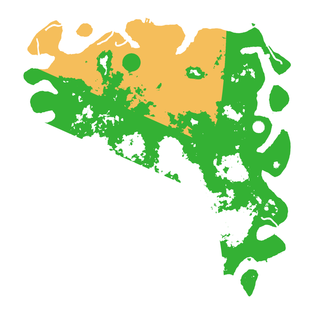 Biome Rust Map: Procedural Map, Size: 4500, Seed: 5668782