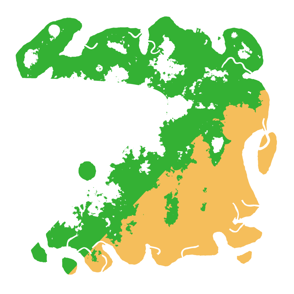 Biome Rust Map: Procedural Map, Size: 4500, Seed: 4566408