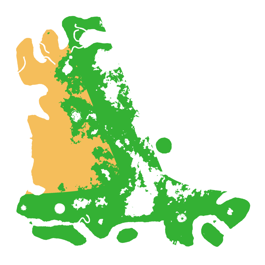 Biome Rust Map: Procedural Map, Size: 4500, Seed: 5747595
