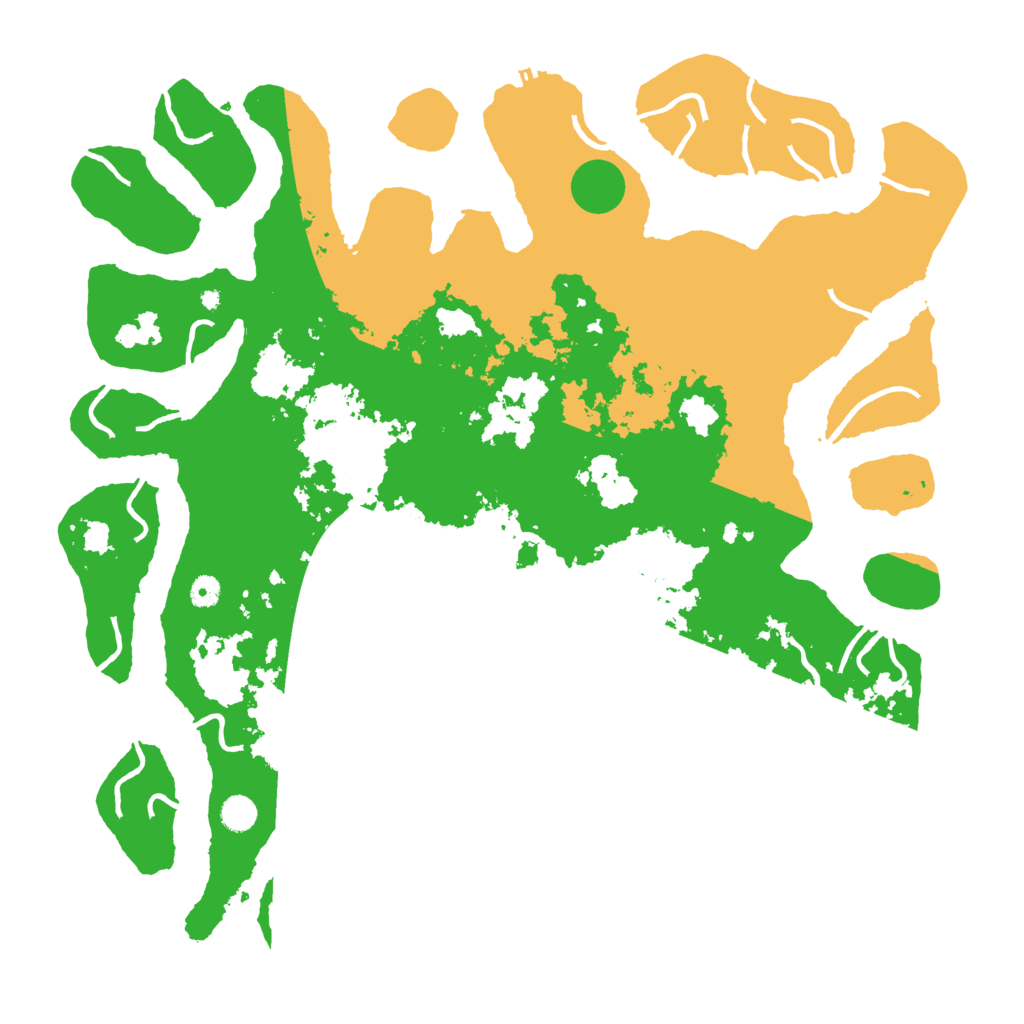 Biome Rust Map: Procedural Map, Size: 5000, Seed: 106685299