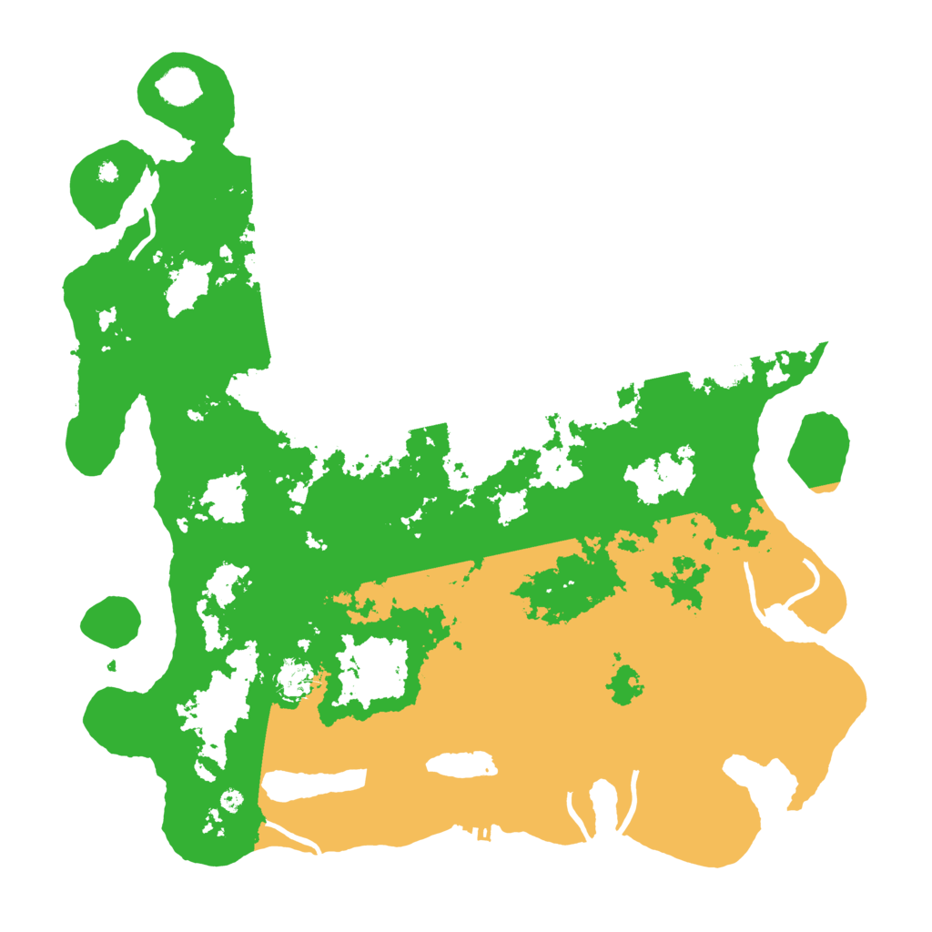 Biome Rust Map: Procedural Map, Size: 4250, Seed: 2488421