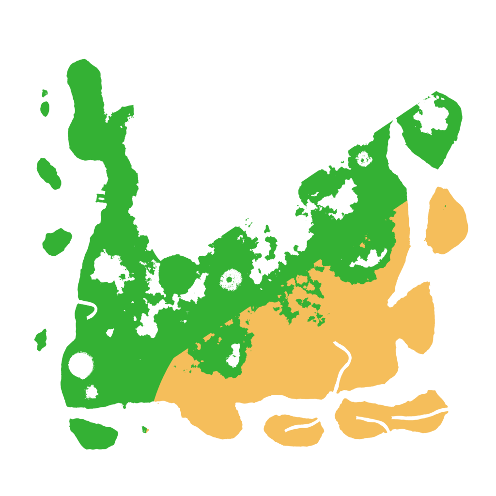 Biome Rust Map: Procedural Map, Size: 3500, Seed: 1288878976