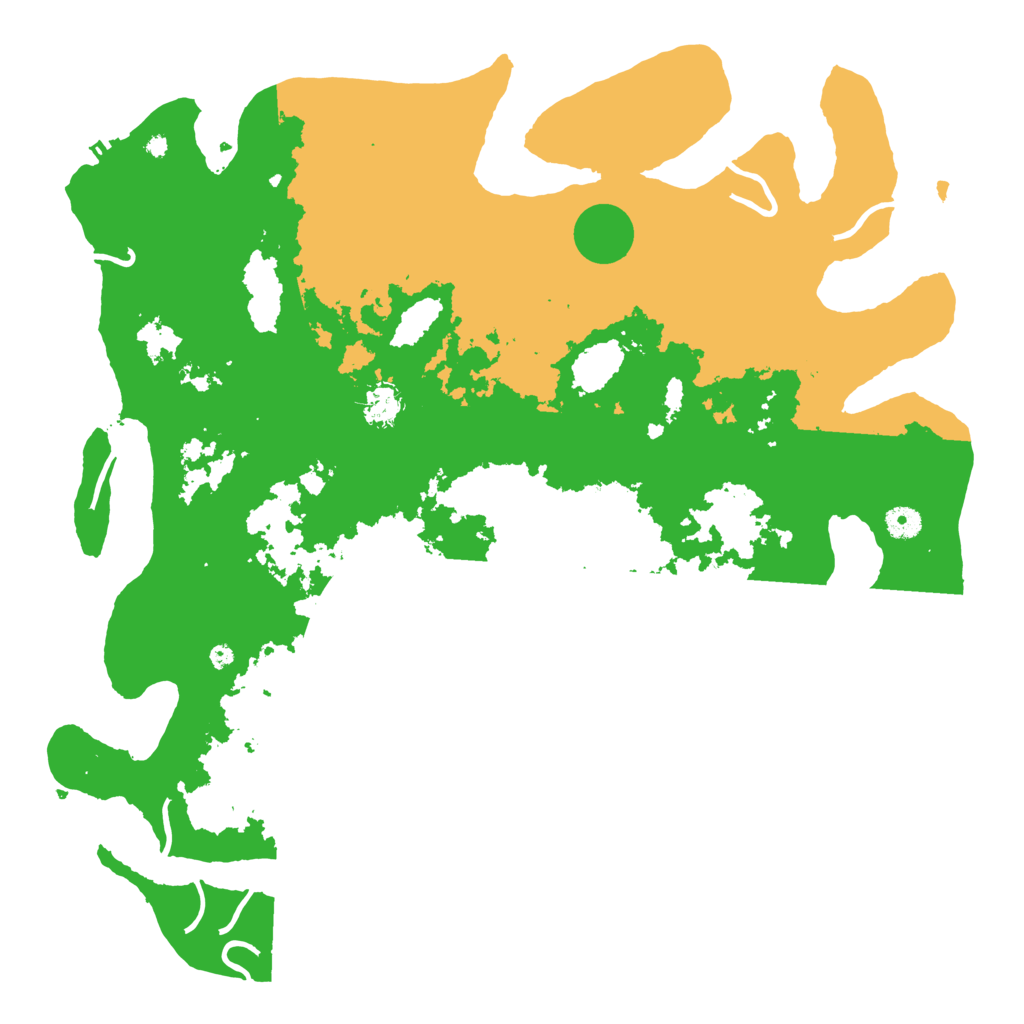 Biome Rust Map: Procedural Map, Size: 4500, Seed: 1583422