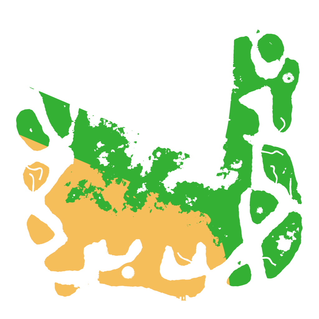 Biome Rust Map: Procedural Map, Size: 4500, Seed: 4934935