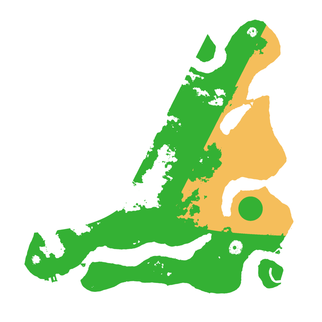 Biome Rust Map: Procedural Map, Size: 3500, Seed: 1547444277