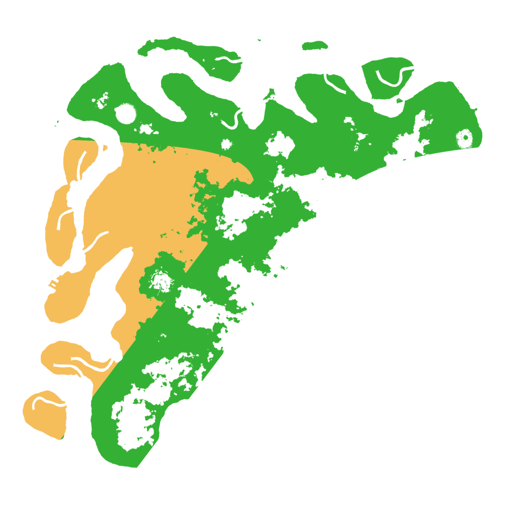 Biome Rust Map: Procedural Map, Size: 4500, Seed: 1948706