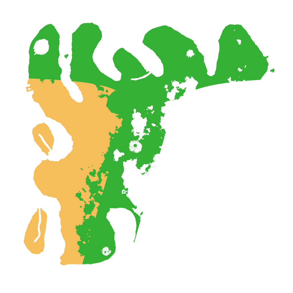 Biome Rust Map: Procedural Map, Size: 3500, Seed: 2038529