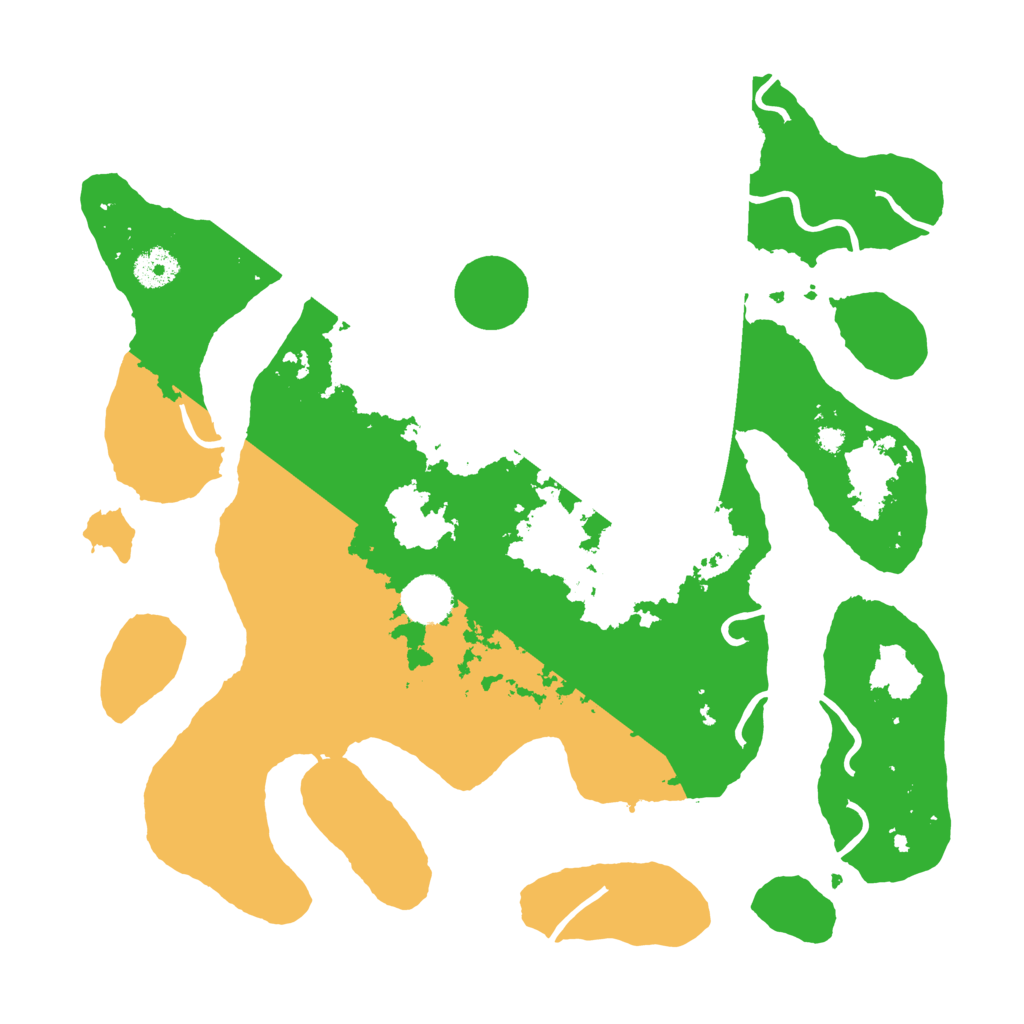 Biome Rust Map: Procedural Map, Size: 3700, Seed: 1115493069