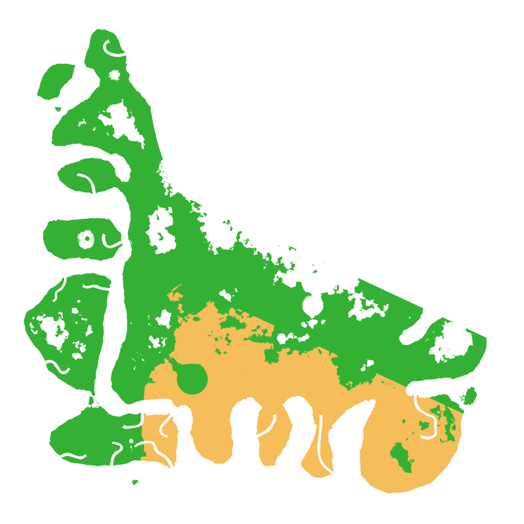 Biome Rust Map: Procedural Map, Size: 4500, Seed: 4611820
