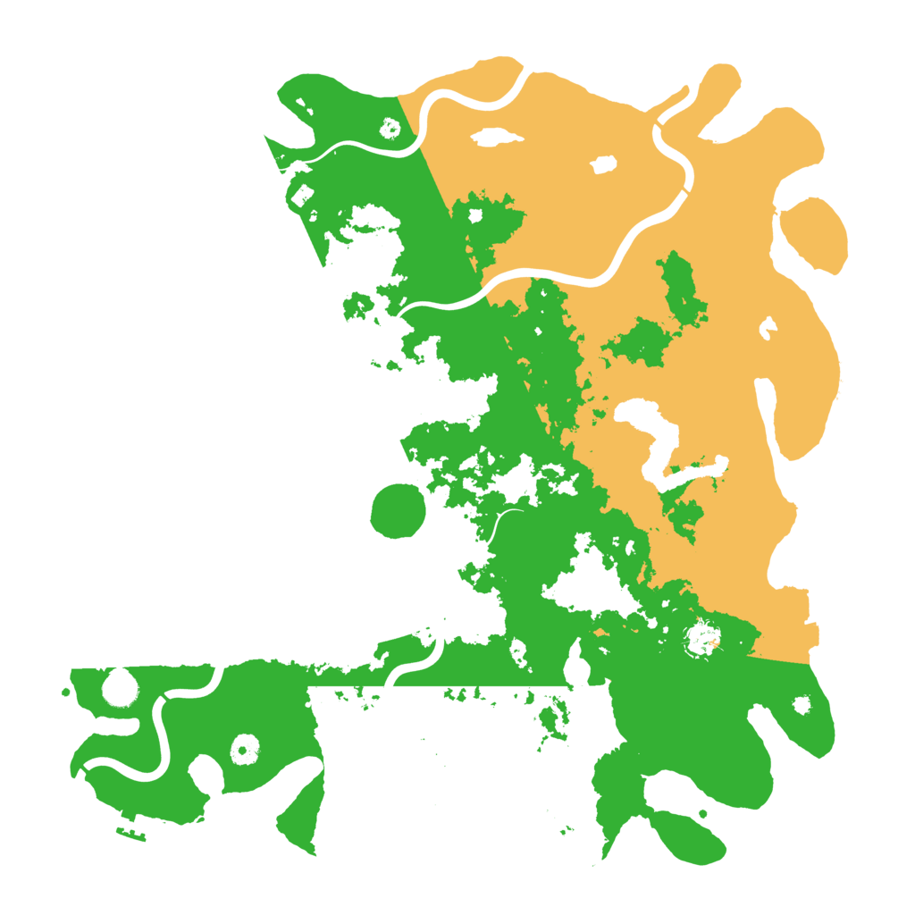 Biome Rust Map: Procedural Map, Size: 4500, Seed: 5568206