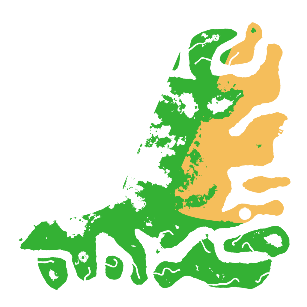 Biome Rust Map: Procedural Map, Size: 4500, Seed: 1426233