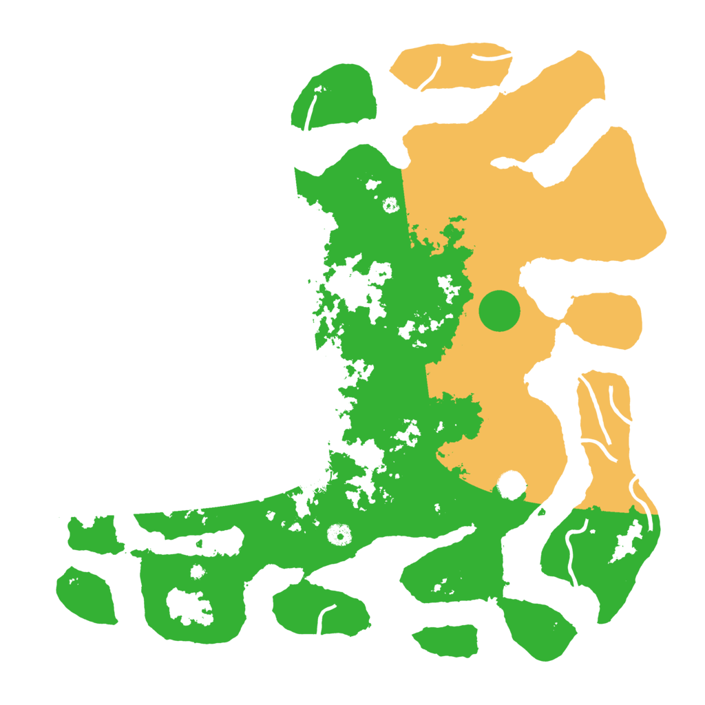 Biome Rust Map: Procedural Map, Size: 4500, Seed: 2442323