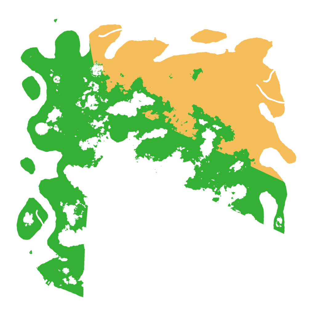 Biome Rust Map: Procedural Map, Size: 4500, Seed: 1023063