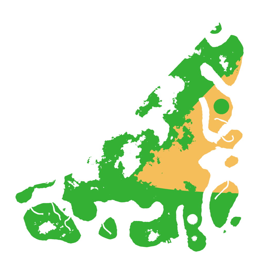 Biome Rust Map: Procedural Map, Size: 4500, Seed: 3477011