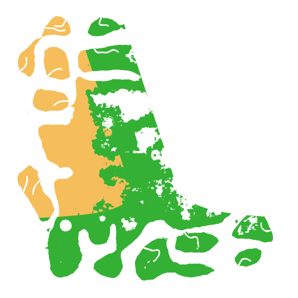 Biome Rust Map: Procedural Map, Size: 4500, Seed: 4480509