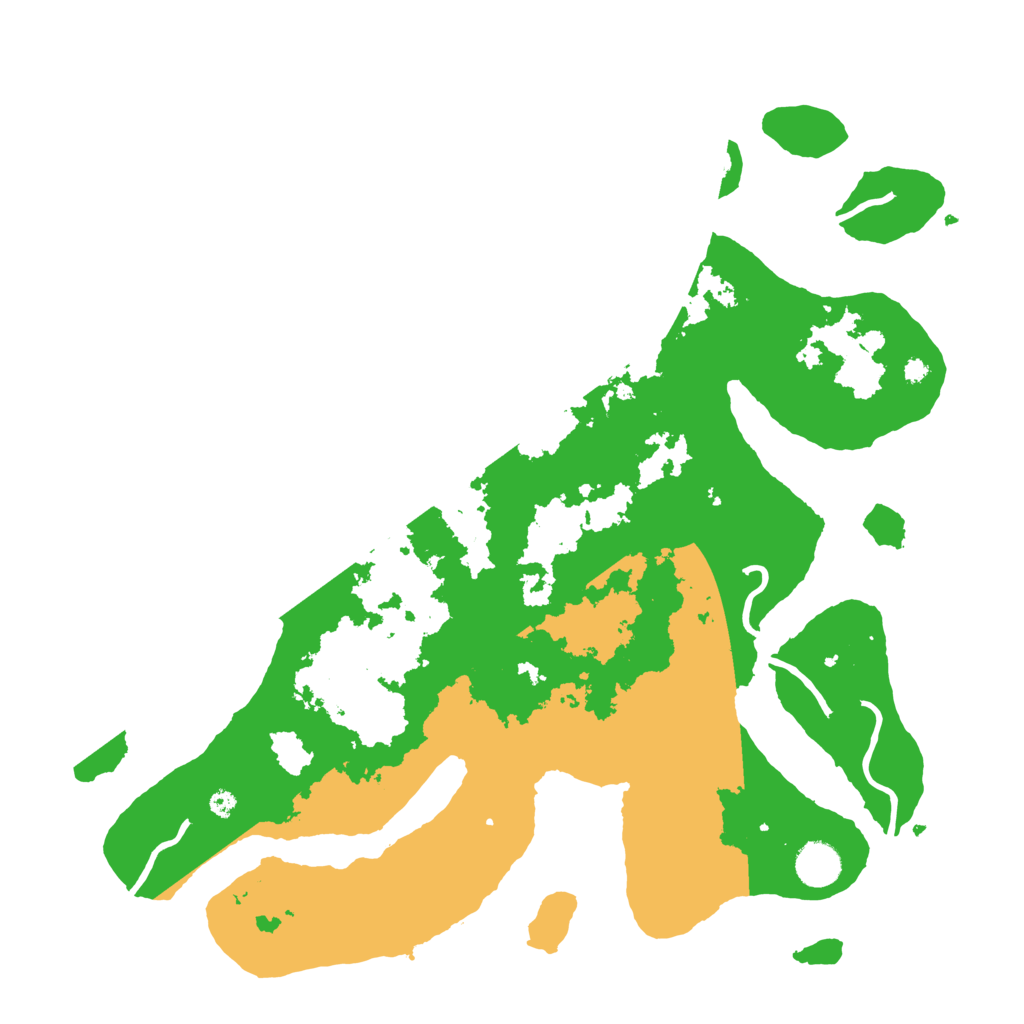Biome Rust Map: Procedural Map, Size: 4000, Seed: 3740250