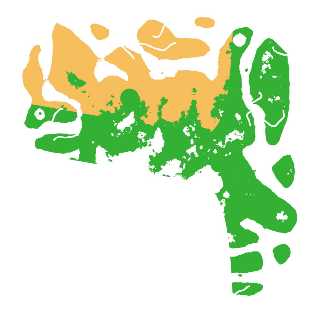 Biome Rust Map: Procedural Map, Size: 4500, Seed: 4516026