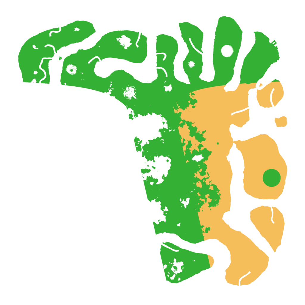 Biome Rust Map: Procedural Map, Size: 4500, Seed: 6109273