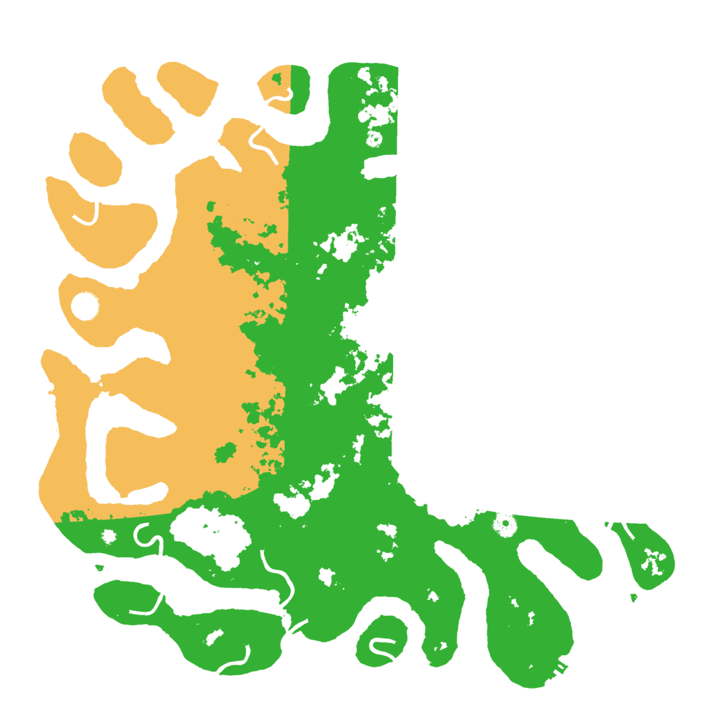Biome Rust Map: Procedural Map, Size: 4500, Seed: 5504013